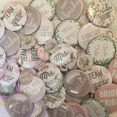 Bridal Party Buttons