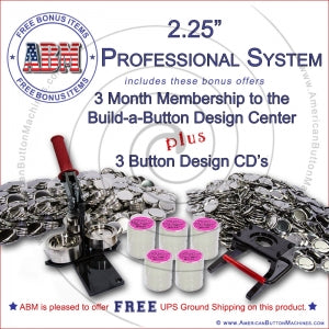 2.25" Professional Button Making System