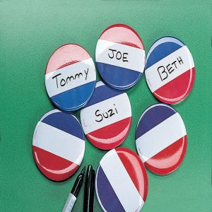 patriotic nametag