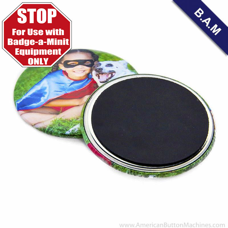 Badge-a-minit 3771-c 3 inch Plastic Covers - 100