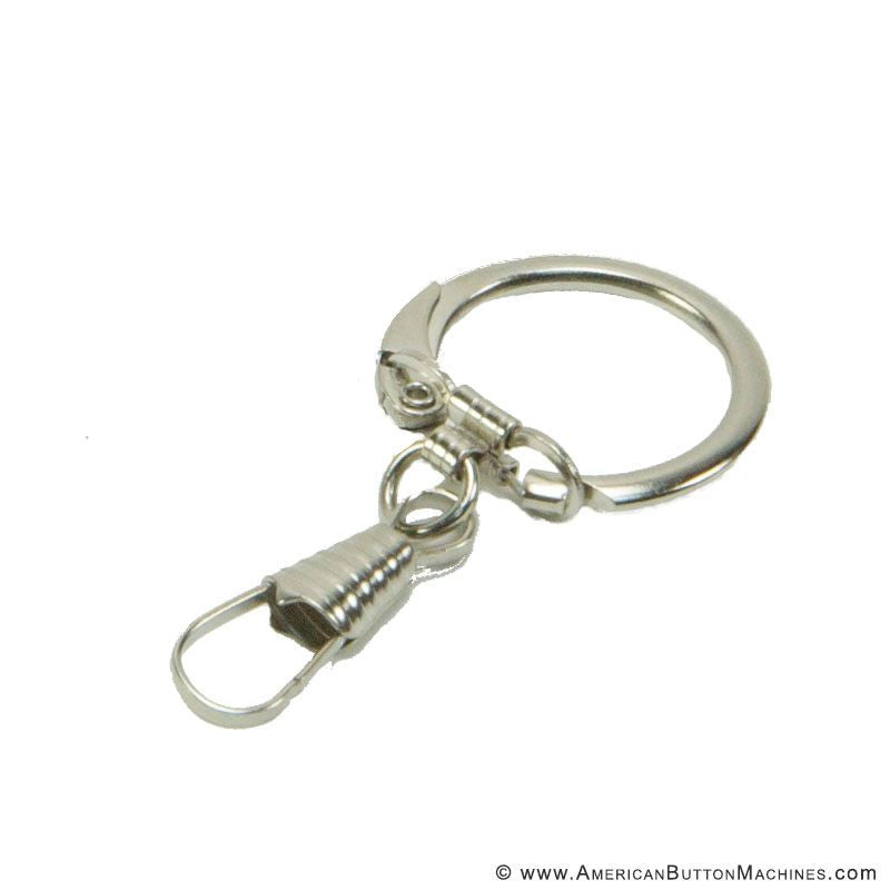 Snap Hook Key Rings by American Button Machines