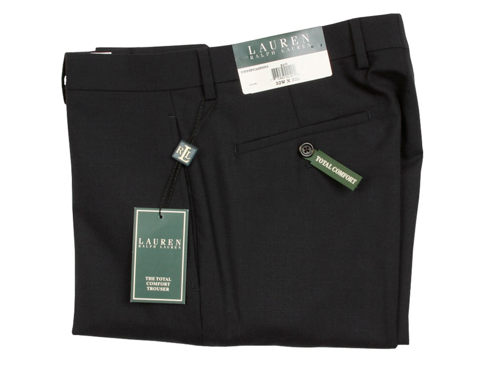 ralph lauren total comfort pants flat front