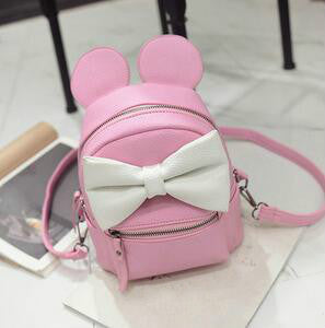 disney minnie mouse ears & bow mini backpack