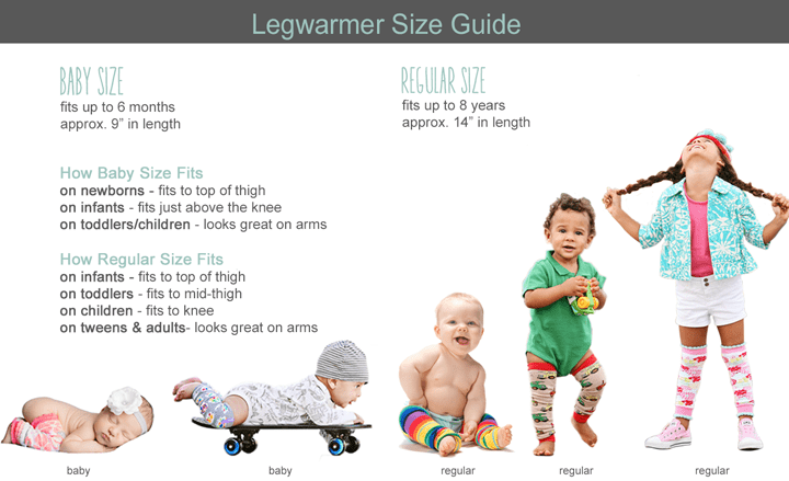 Headwear & Legwear Size Guide