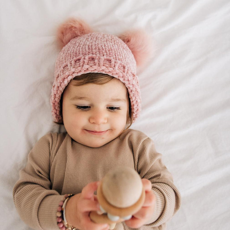 Sterling  Pom Pom Beanie