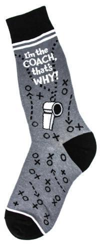 I'm the Coach Crew Socks | Men's – Knock Your Socks Off