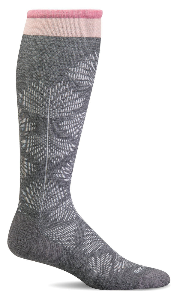 Sockwell - Wide Calf Full Floral Moderate Graduated Compression (15-20 ...