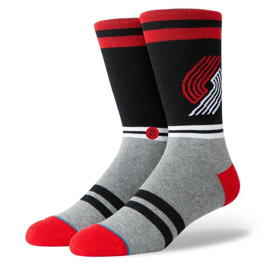 Stance - Portland Trail Blazers: City Gym Blazers Crew Socks | Men's ...