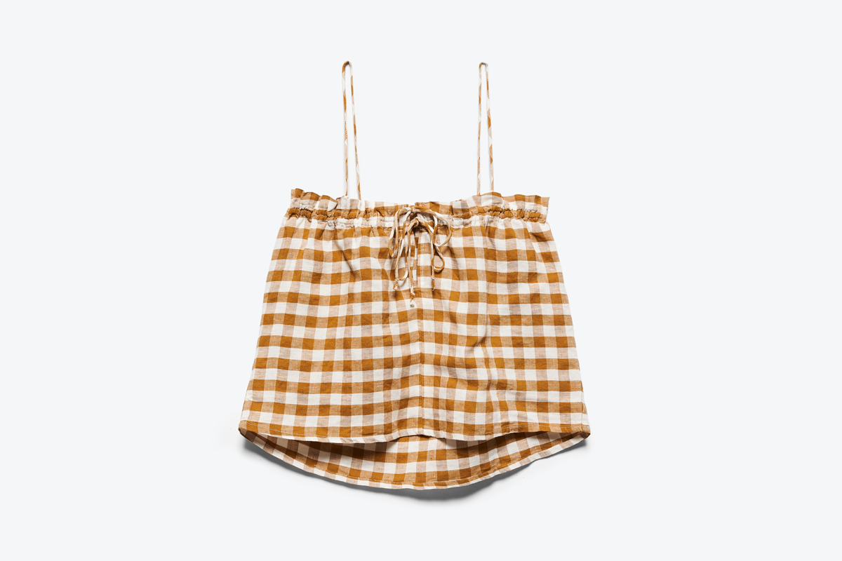 GINGHAM FIA TANK