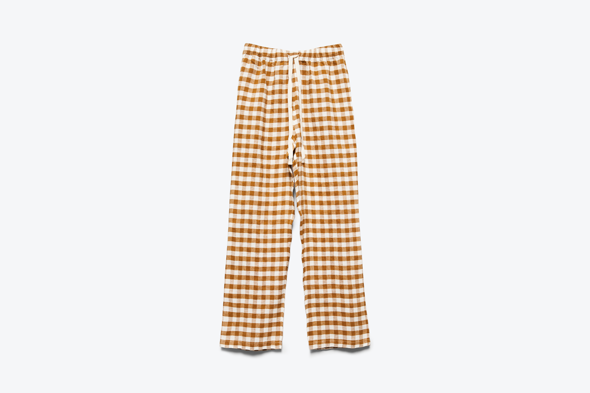 HONEY GINGHAM SLEEPWEAR SET