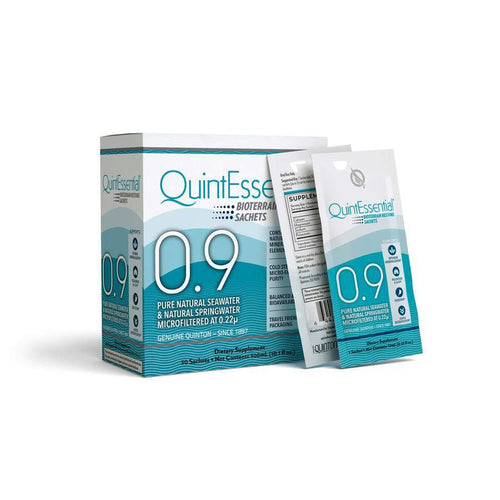 Original Quinton® Hypertonic 3.3 Ampoules, 30 drinkable glass