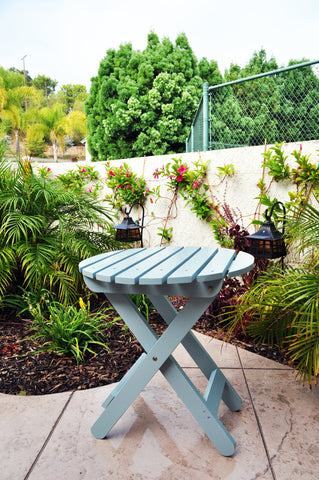 adirondack round folding table