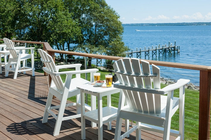 Seaside Casual Adirondack Shellback Balcony Chair – The 