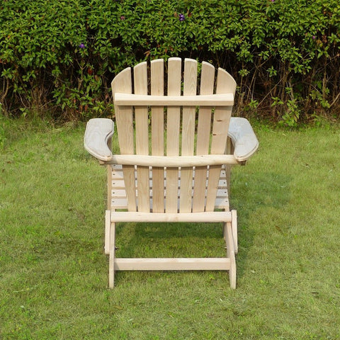 Merry Products Folding Adirondack Chair Kit Canadian Hemlock Fir C The Adirondack Market