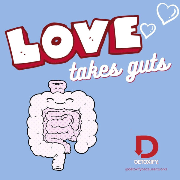 Love takes guts.