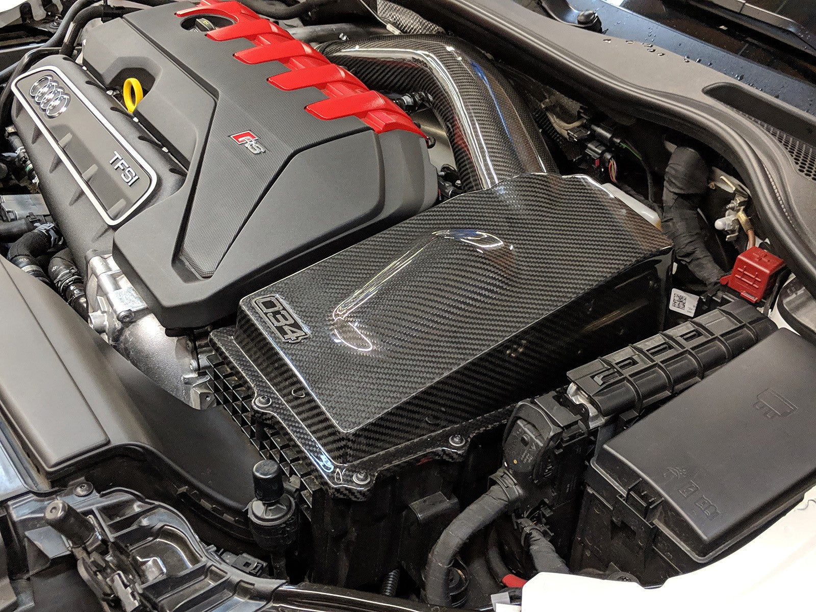034Motorsport Audi X34 Carbon Fiber Closed-Top Cold Air Intake System (TT RS & RS3 2.5 TFSI) - ML Performance