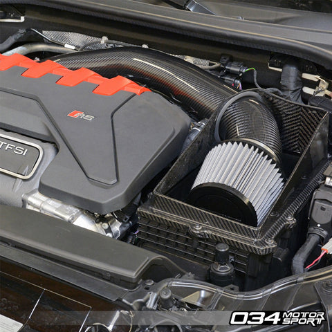 034Motorsport Audi X34 Carbon Fiber Cold Air Intake System TTRS & RS3 2.5 TFSI EVO - ML Performance