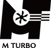 M Turbo Logo BMW Hybrid Turbocharger Upgrade N54 135i 335i Ball Bearing - ML Performance UK