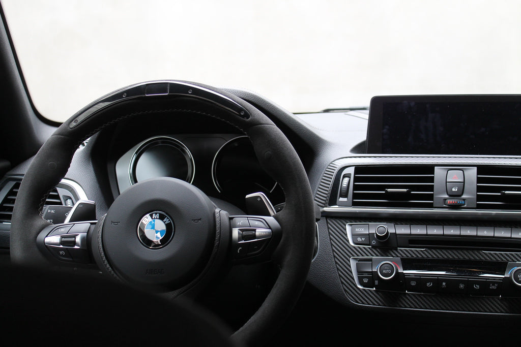 Genuine BMW M Performance F80 F82 Alcantara Steering Wheel with Race Display (M3 & M4) - ML Performance UK
