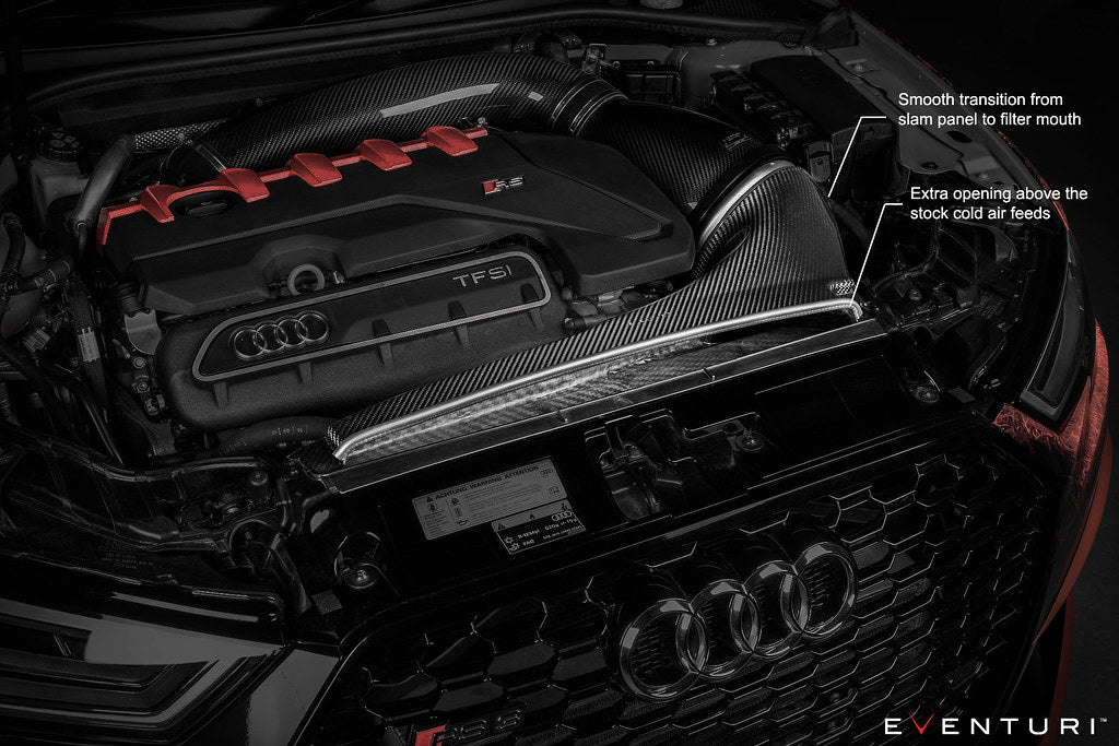 Eventuri Audi 8Y RS3 Gloss Carbon Fibre Intake System