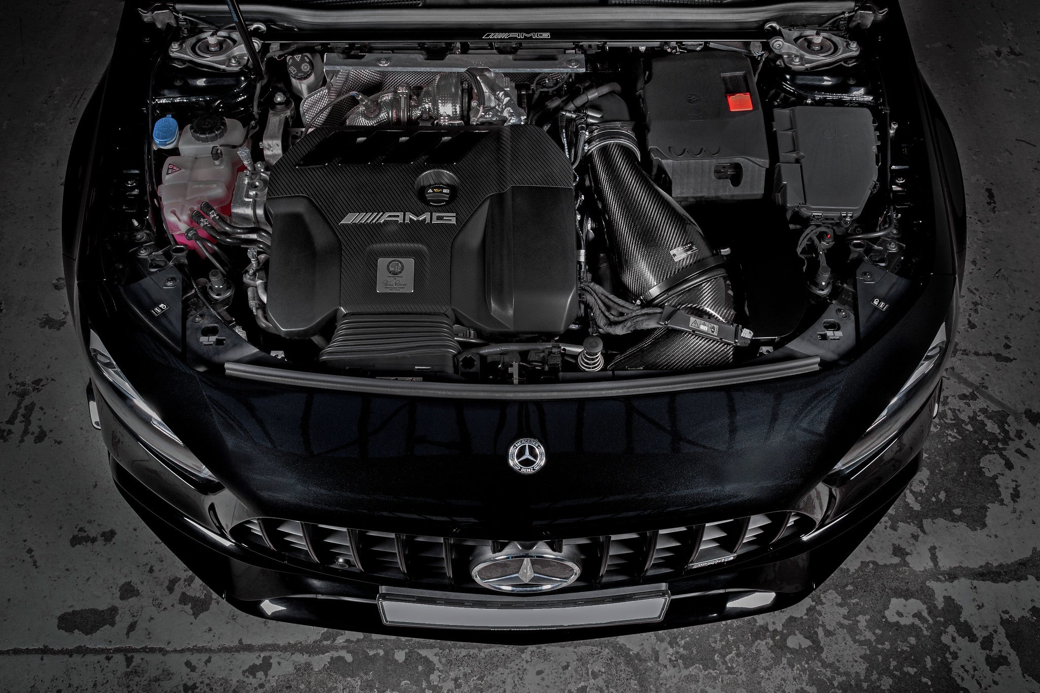 Eventuri Mercedes-Benz M139 Gloss Carbon Fibre Intake System (W177 A45 & C118 CLA45) - ML Performance UK