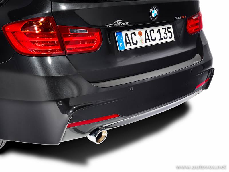 AC Schnitzer BMW F30 F31 90mm Sport Tailpipes (Inc. 318i, 325d, 330i & M340i) - ML Performance UK