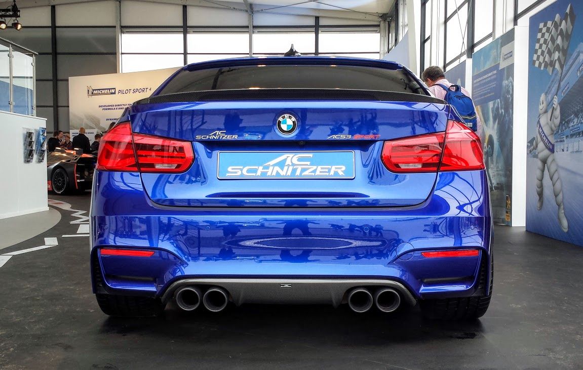 AC Schnitzer BMW F80 F82 F83 Carbon Fibre Rear Diffuser (M3 & M4) - ML Performance UK