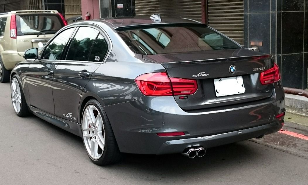 AC Schnitzer F30 F31 SE/Sport Single Flow Rear Skirt (Inc. 318d, 320i & 330d) - ML Performance UK