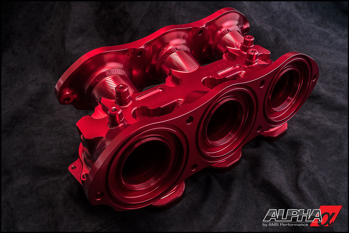 AMS Performance Nissan R35 GT-R ALPHA Performance Carbon Fibre Intake Manifold - ML Performance UK