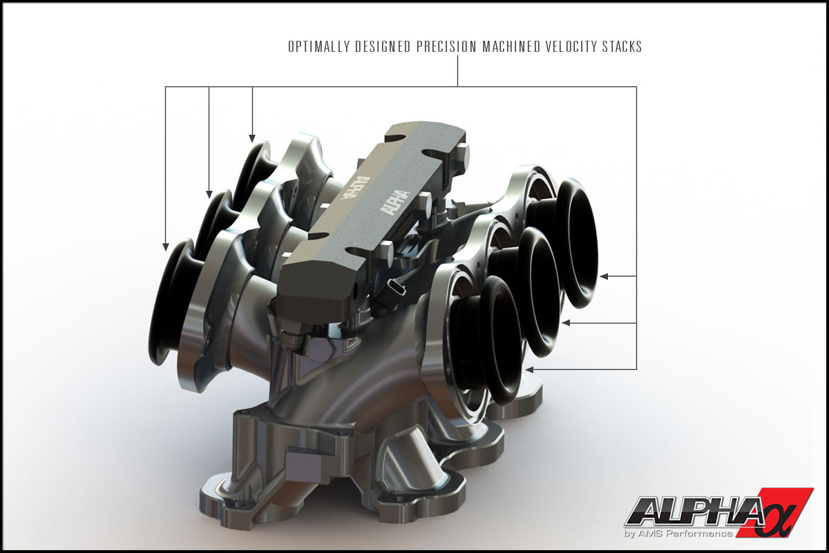 AMS Performance Nissan R35 GT-R ALPHA Performance Carbon Fibre Intake Manifold - ML Performance UK