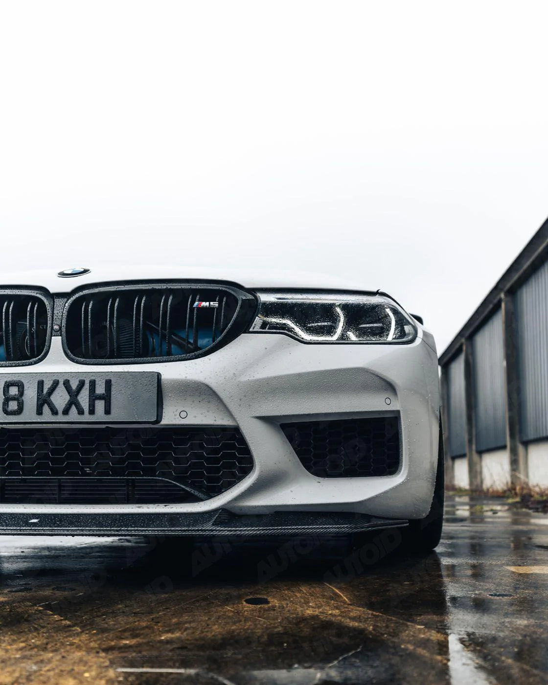 AUTOID BMW F90 M5 Carbon Fibre Competition Front Lip Splitter - ML Performance UK