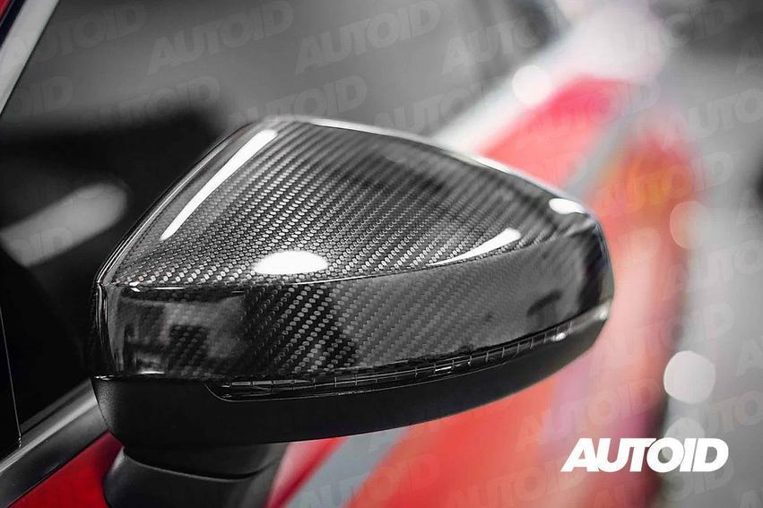 AUTOID Audi 8V TRE Pre-preg Carbon Fibre Wing Mirror Covers (Inc. A3, S3 & RS3) - ML Performance UK