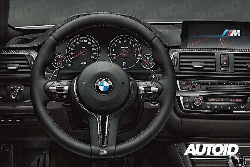 AUTOID BMW F10 F12 F87 F80 Carbon Fibre Steering Wheel Trim Accent (Inc. M2, M3, M5 & X5 M) - ML Performance UK