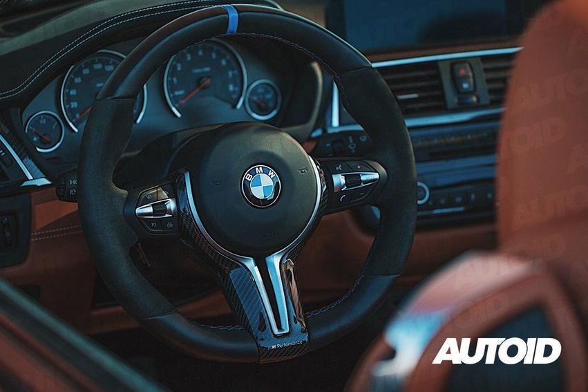 AUTOID BMW F10 F12 F87 F80 Full Carbon Fibre Steering Wheel Trim (Inc. M2, M3, M5 & X5 M) - ML Performance UK