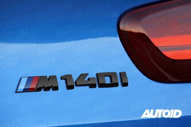 AUTOID BMW F20 F21 M140i Gloss Black Rear Model Badge - ML Performance UK