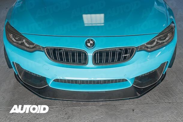 AUTOID BMW F80 F82 F83 Carbon Fibre GTS Front Lip (M3 & M4) - ML Performance UK