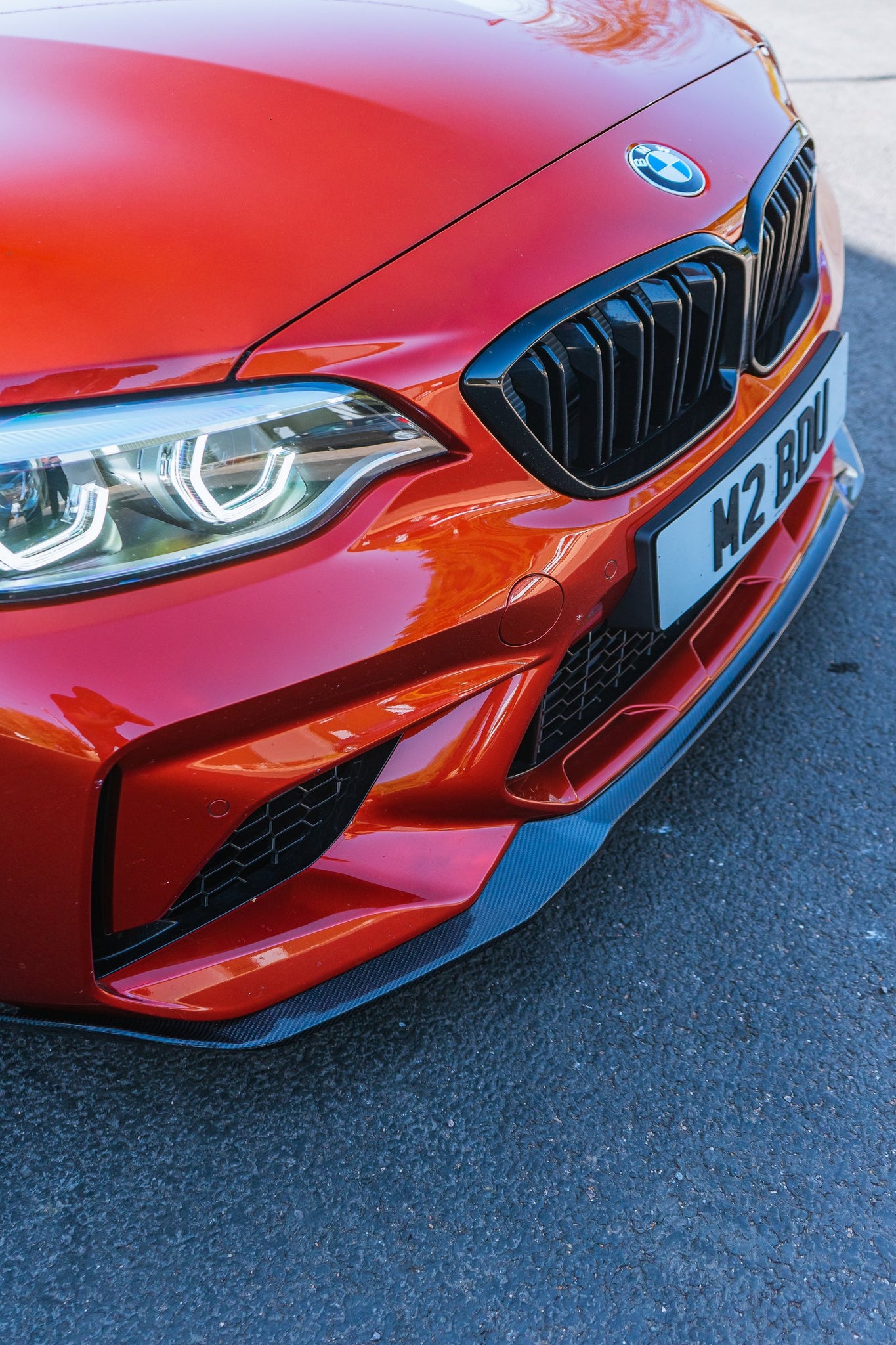 AUTOID BMW F87 M2 Competition Carbon Fibre CS Front Lip - ML Performance UK