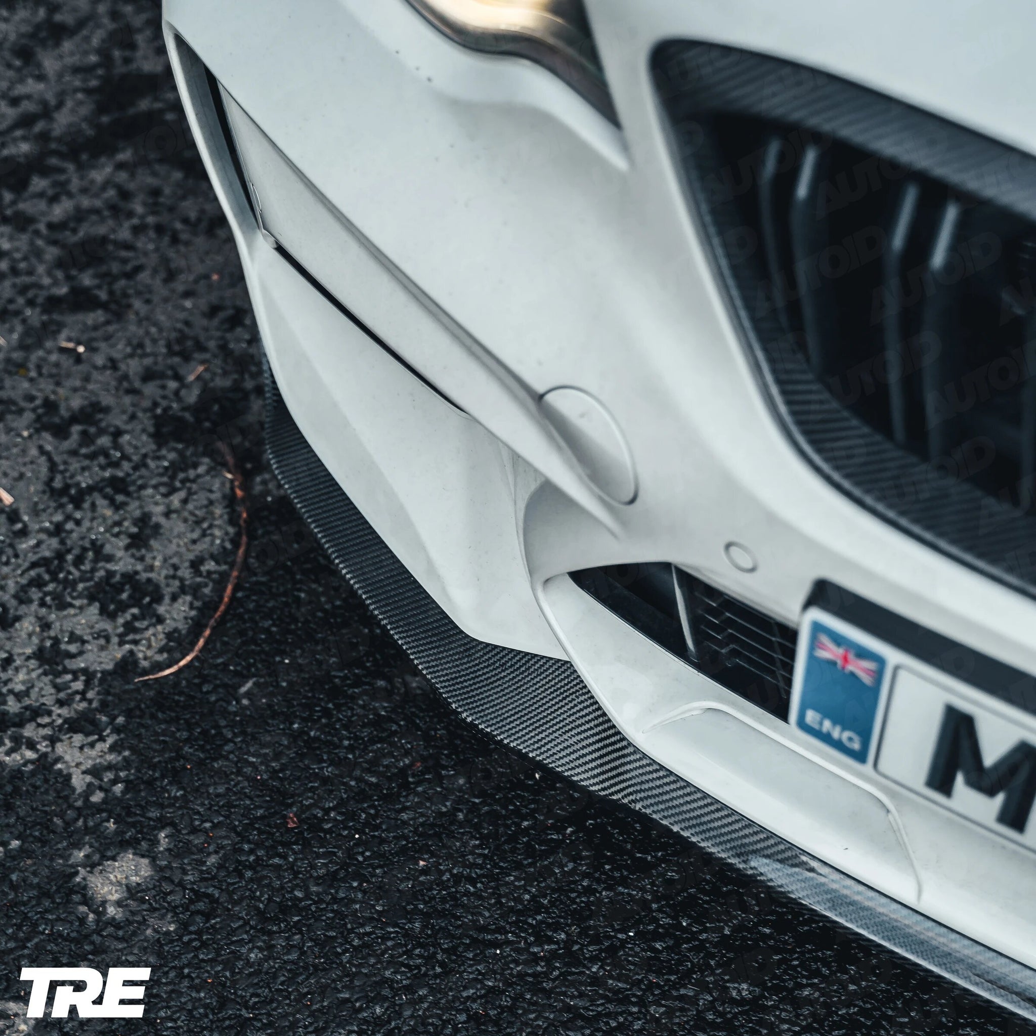 AUTOID BMW F87 M2 Competition TRE Pre-preg Carbon Fibre CS Front Lip - ML Performance UK