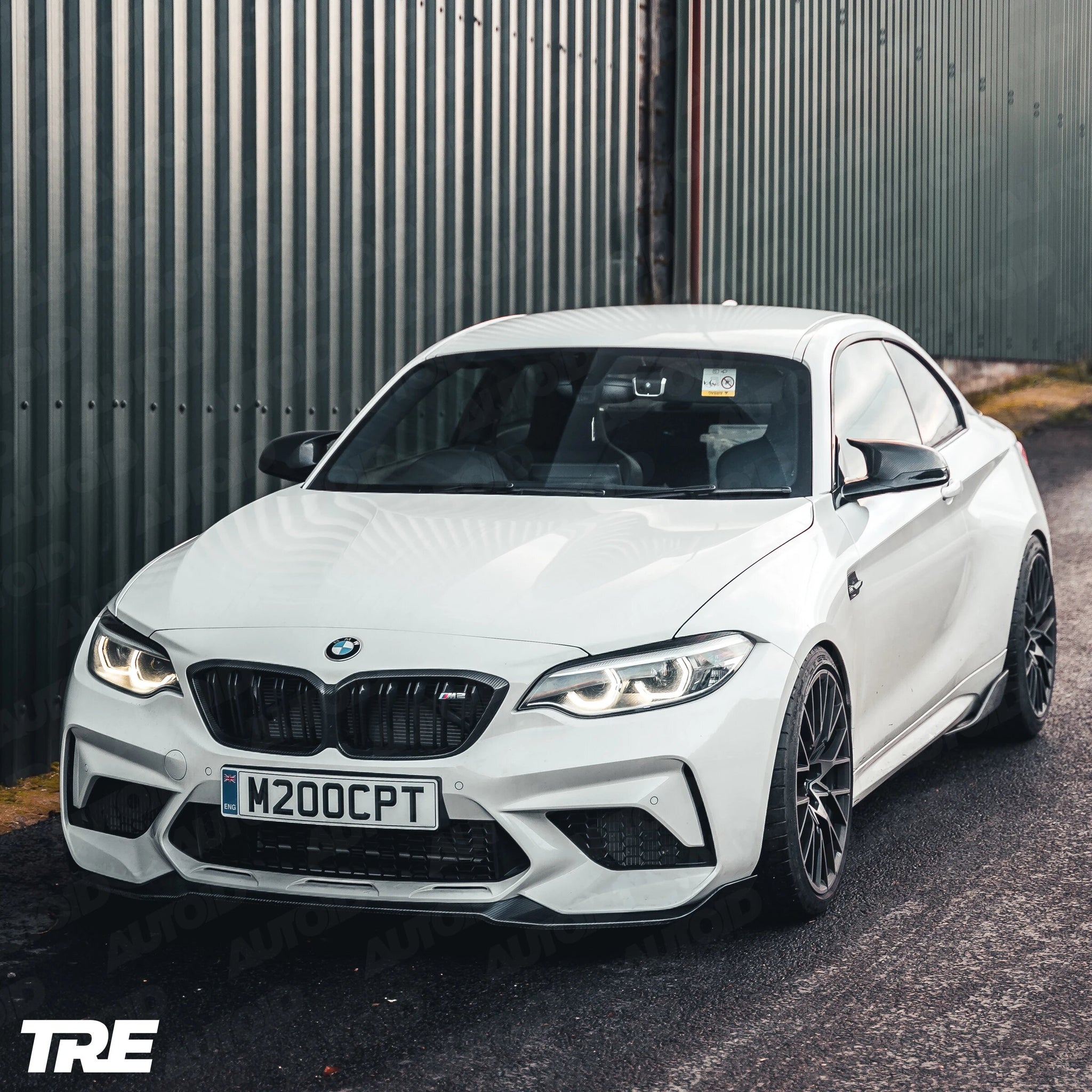 AUTOID BMW F87 M2 Competition TRE Pre-preg Carbon Fibre CS Front Lip - ML Performance UK