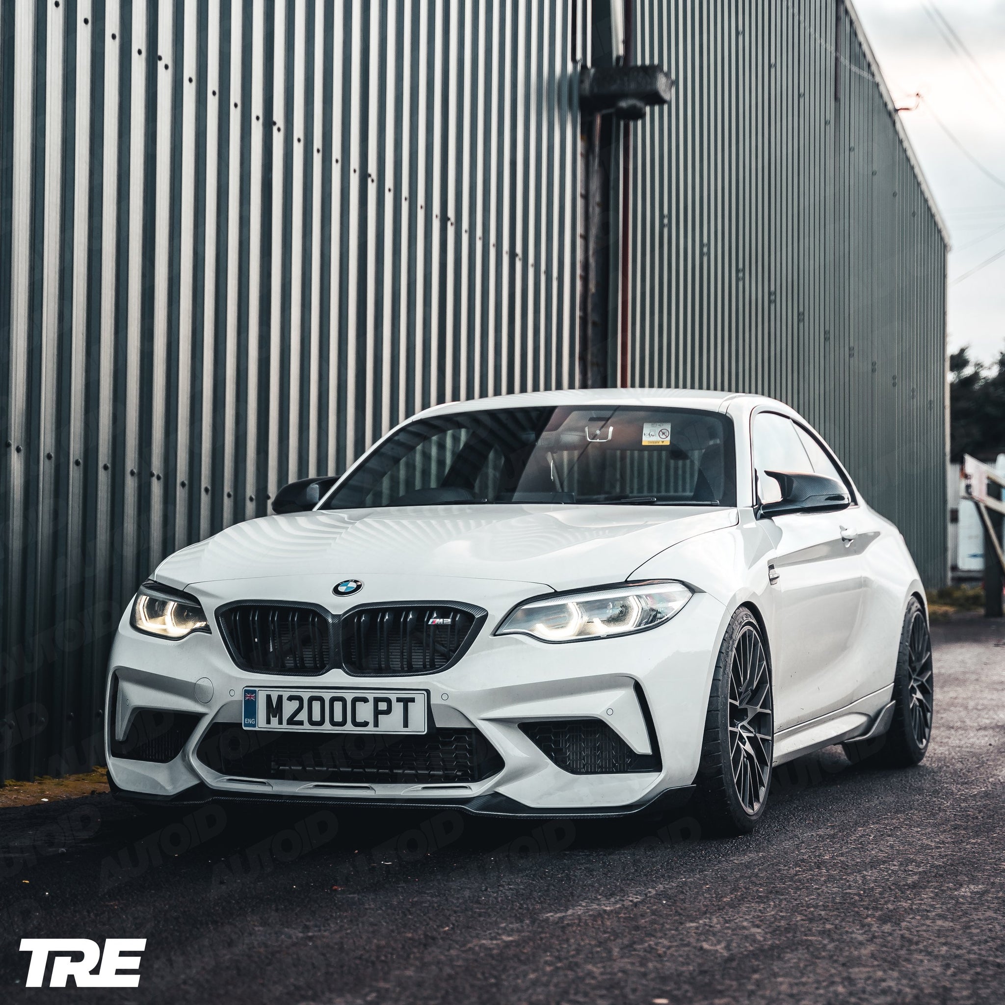 AUTOID BMW F87 M2 Competition TRE Pre-preg Carbon Fibre CS Front Lip - ML Performance UK