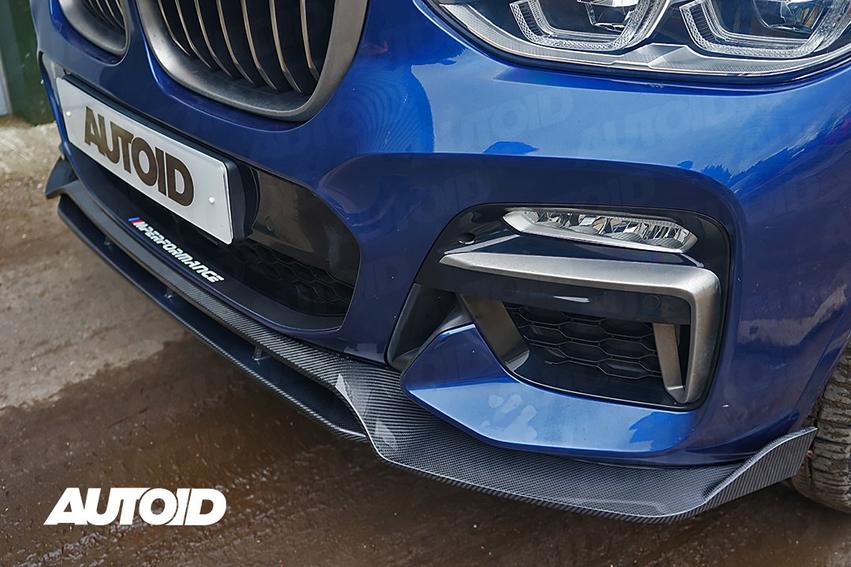 AUTOID BMW G01 G02 Carbon Fibre Competition Front Lip (X3 & X4) - ML Performance UK