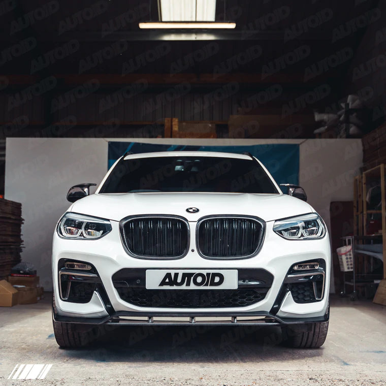 AUTOID BMW G01 G02 Carbon Fibre Front Splitter (X3 M40dx, X3 M40ix, X4 M40dx & X4 M40ix) - ML Performance UK