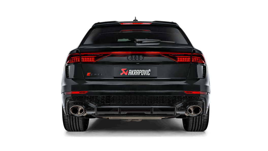 Akrapovic Audi 4M RSQ8 Evolution Line Sistema de escape de titanio -