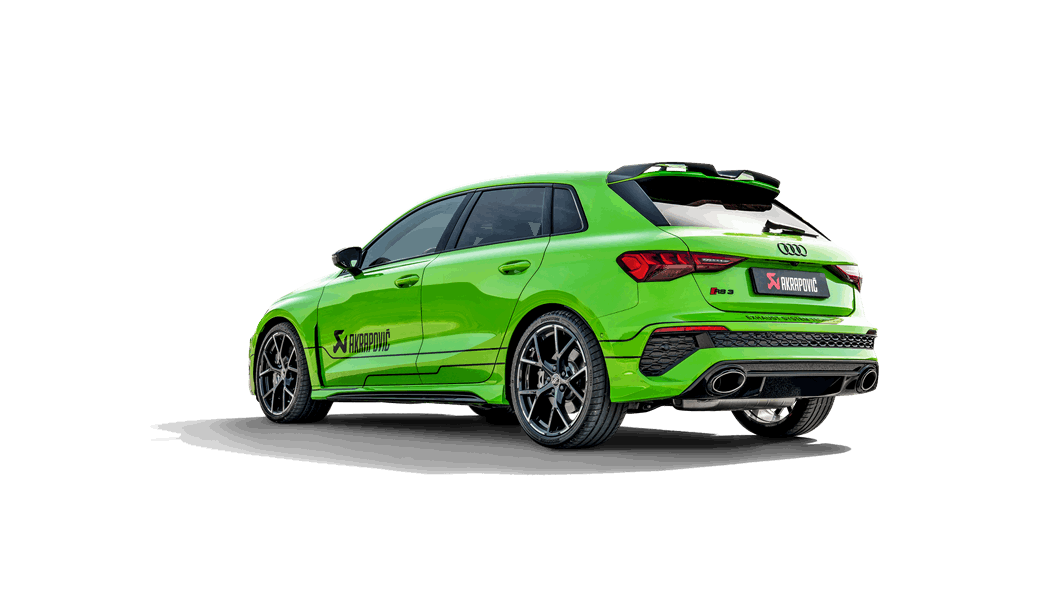 Akrapovič Audi 8Y RS3 Evolution Line Titanium Cat-Back Exhaust System - Nforcd UK