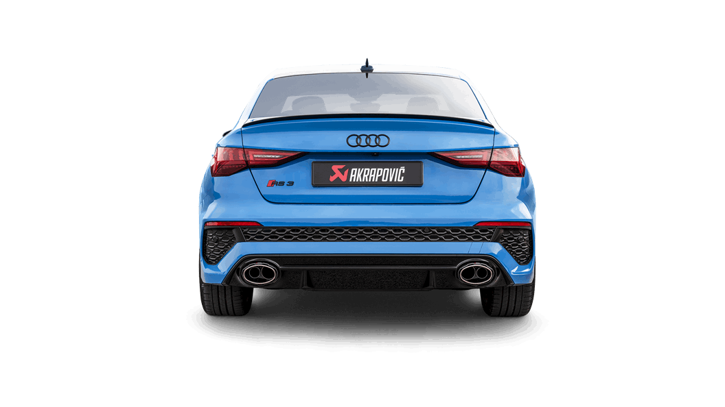 Akrapovič Audi 8Y RS3 Evolution Line Titanium Cat-Back Exhaust System - ML Performance UK