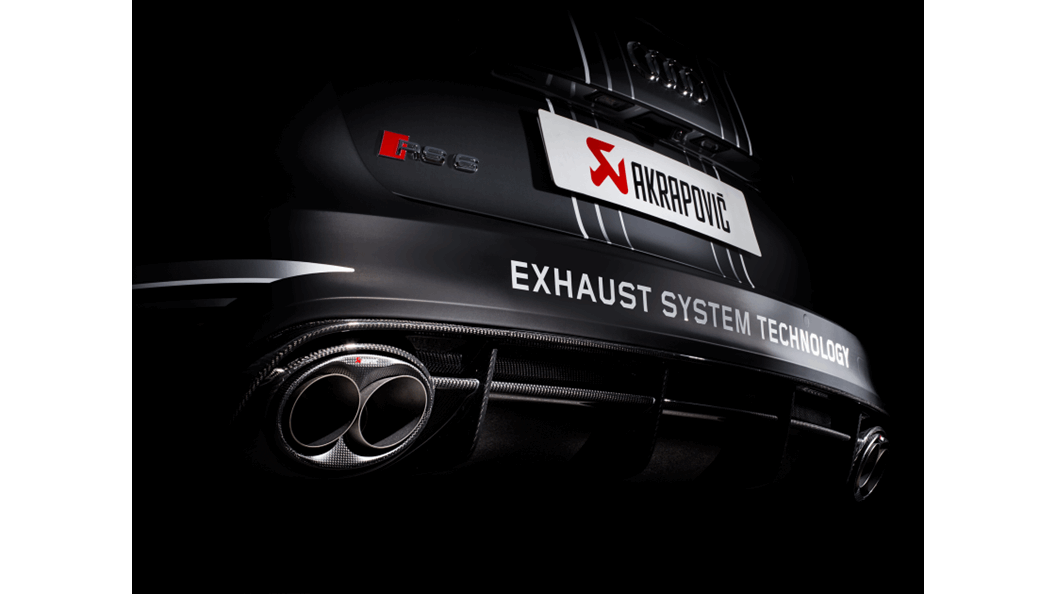 Akrapovic Audi C7 RS6 Avant Evolution Line Sistema de escape de titanio -