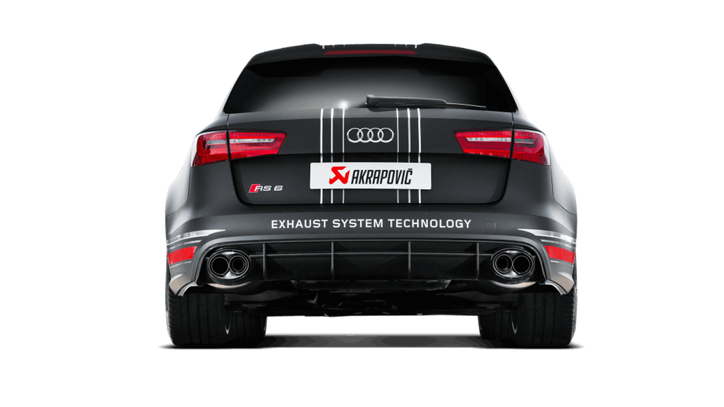Akrapovic Audi C7 RS6 Avant Evolution Line Système d'échappement en titane -