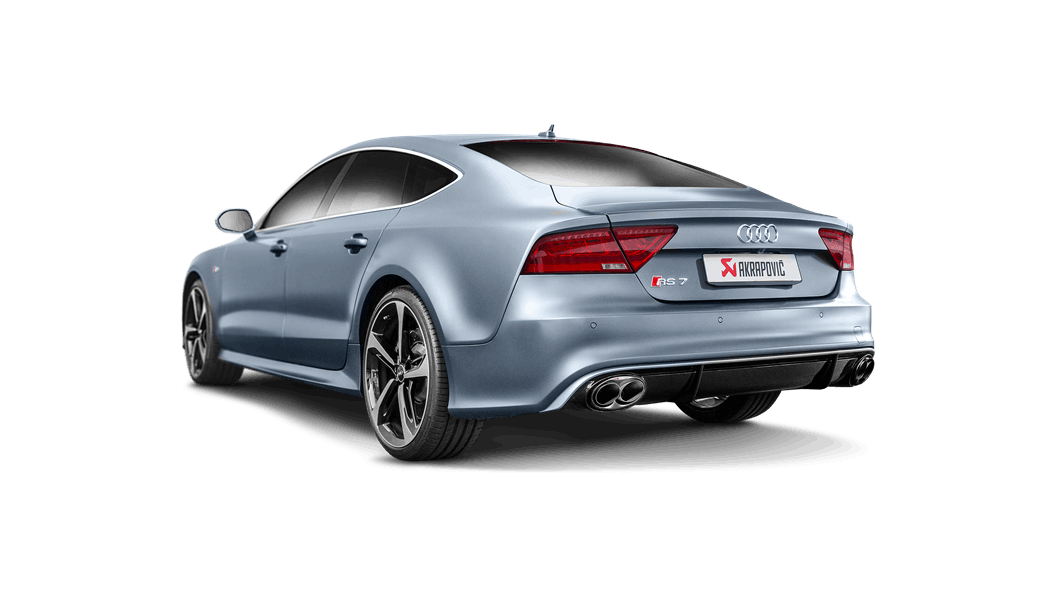 Akrapovic Audi C7 RS 7 Sportback Evolution Line Système d'échappement en titane -