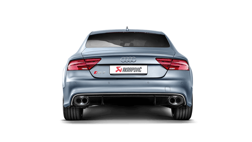 Akrapovic Audi C7 RS 7 Sportback Evolution Line Système d'échappement en titane -