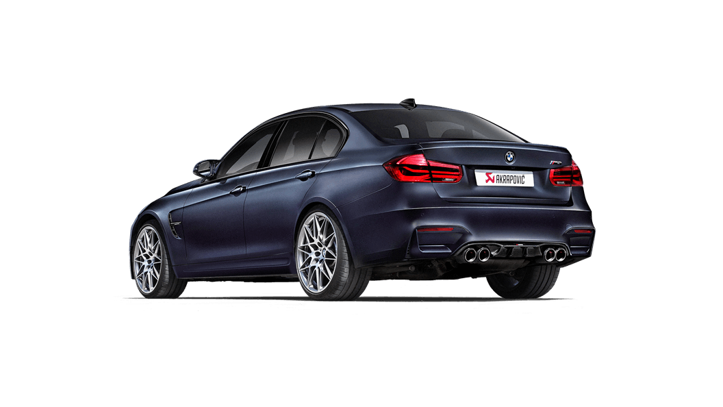 Akrapovic BMW F80 F82 F83 High Gloss Rear Carbon Fiber Diffuser (M3 & M4) - ML Performance UK